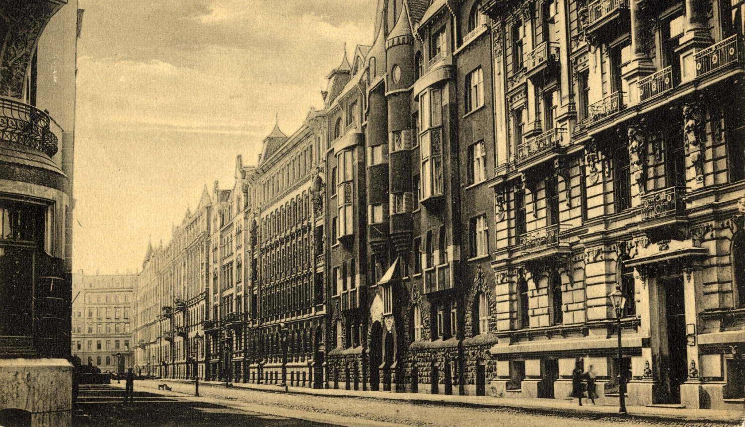 Alberta iela 20. gs. sākumā