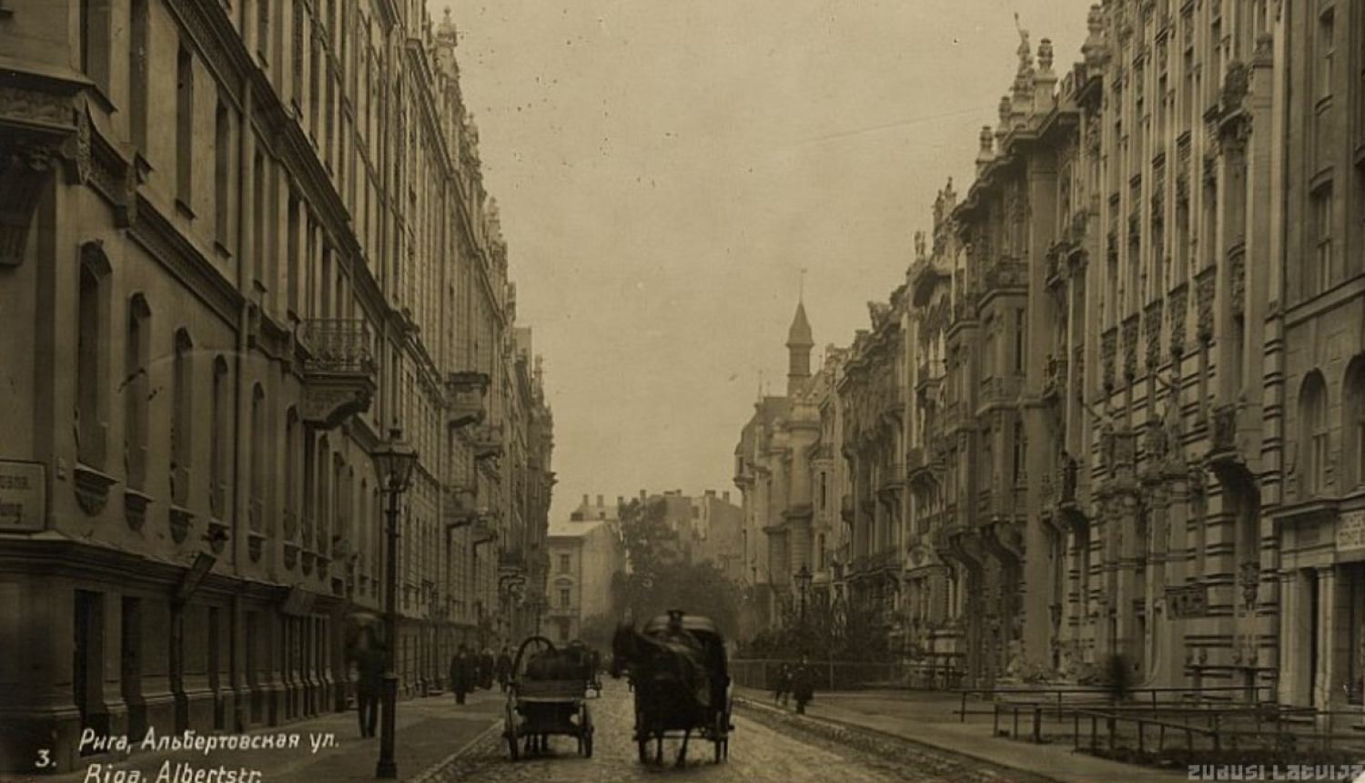 Alberta iela, foto no LNB krājuma