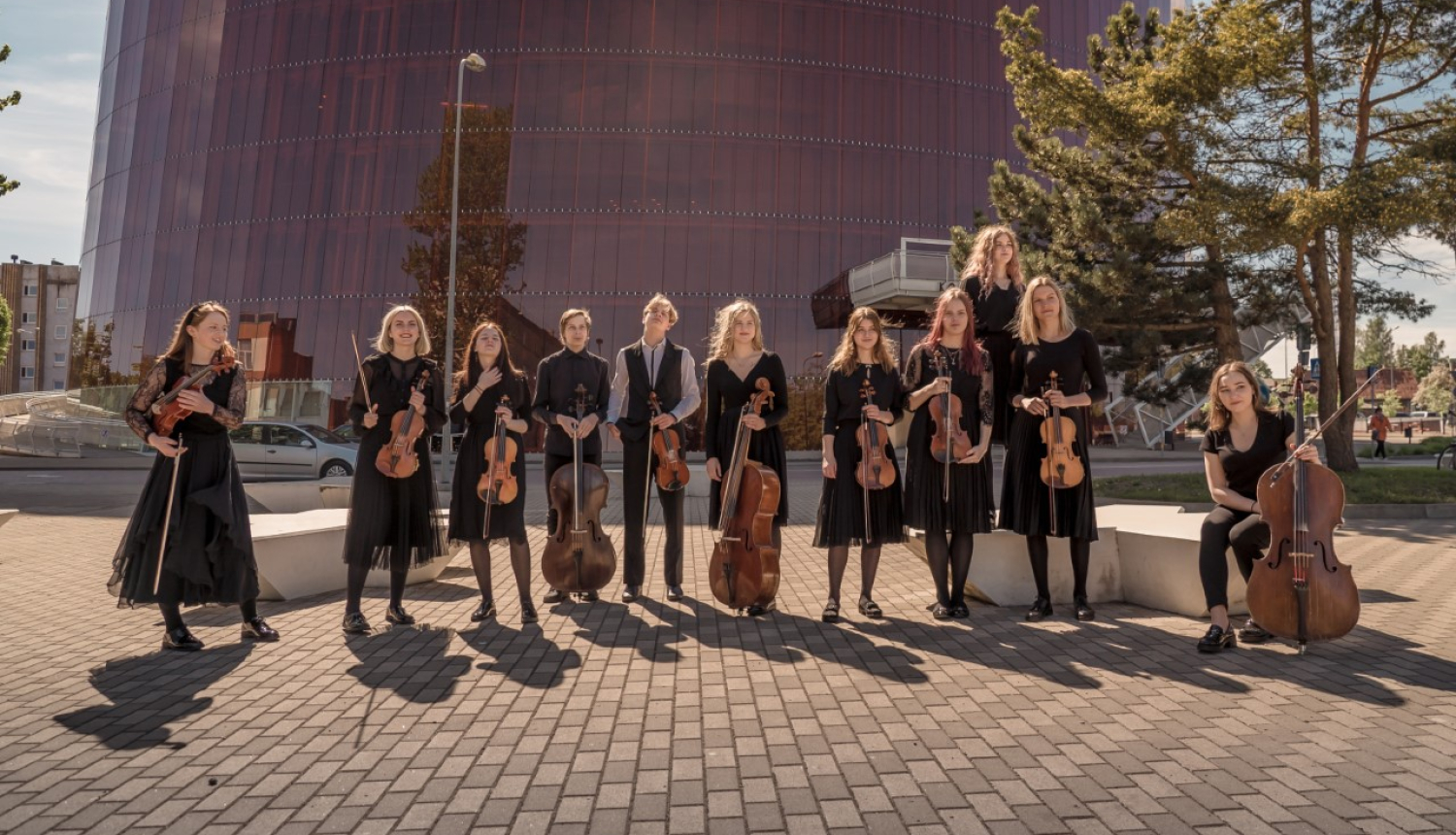 PIKC Liepājas Mūzikas, mākslas un dizaina vidusskolas stīgu instrumentu ansamblis “Amber Strings”