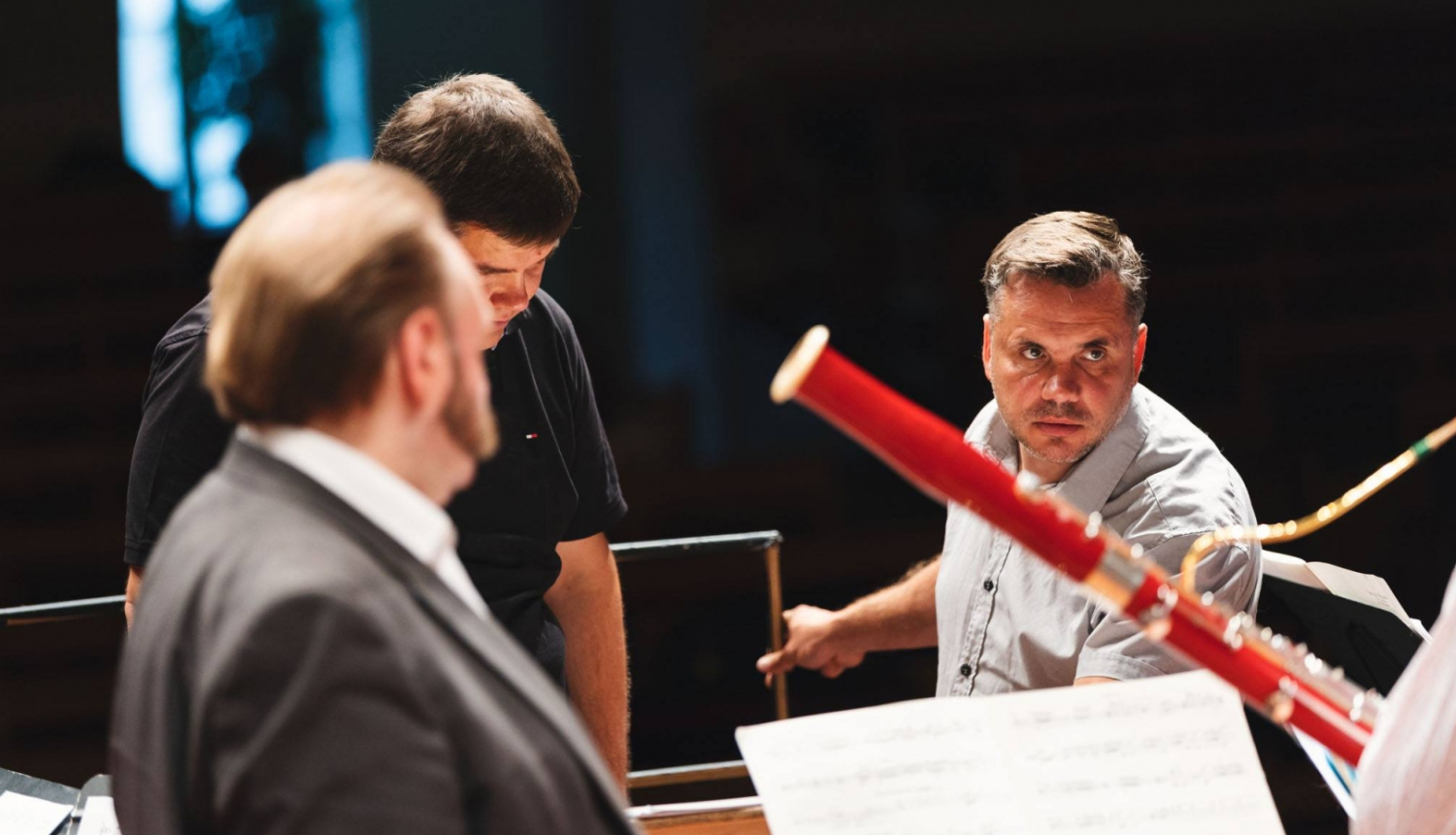 Komponists Andris Dzenītis, foto no LNSO arhīva