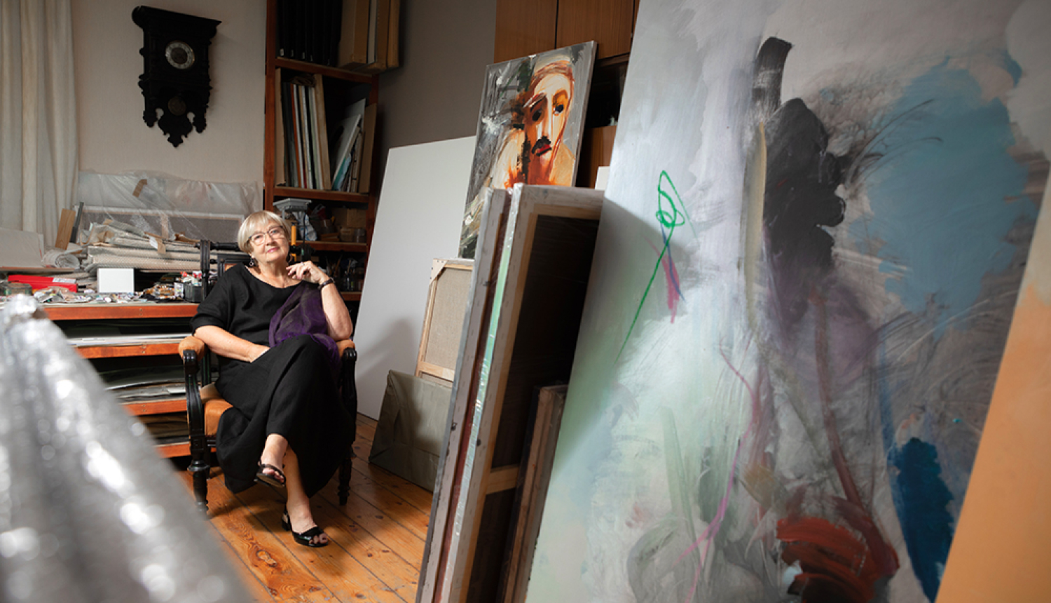 Gleznotāja Anita Meldere