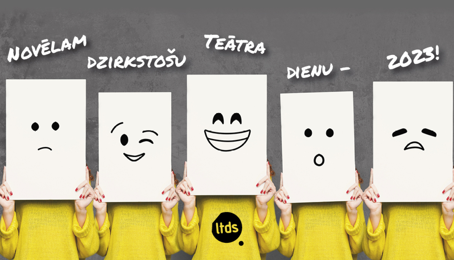 Apsveikums teātra dienā