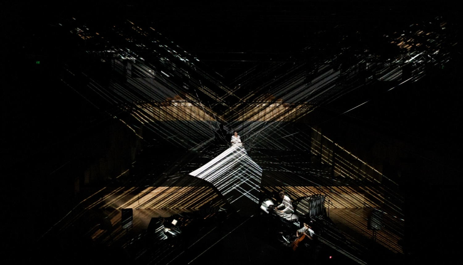 Mūziķis uz skatuves