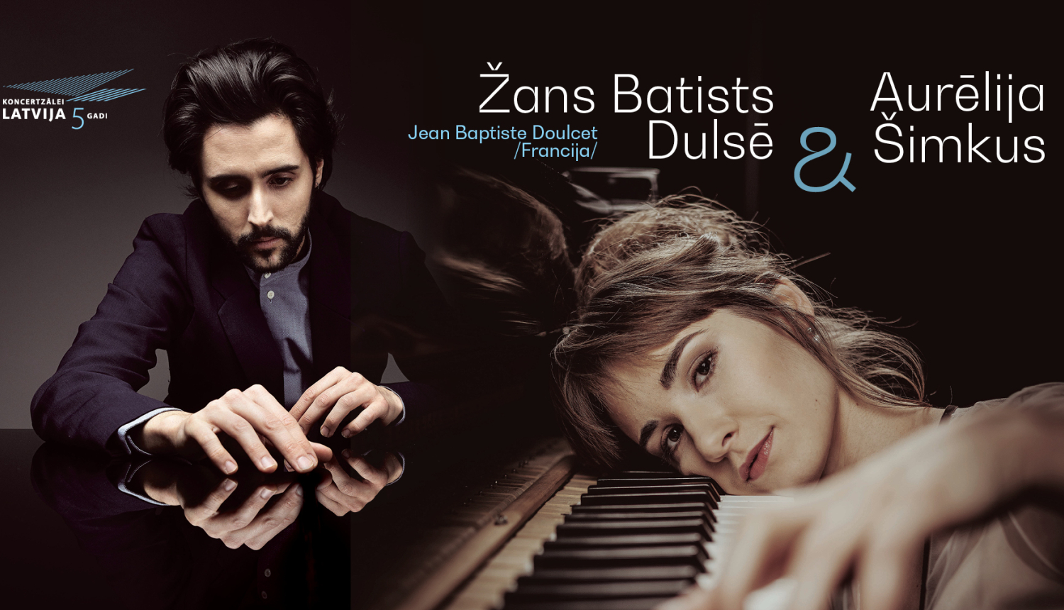 Divi mūziķi – sieviete un vīrietis