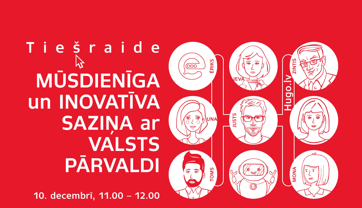 Aicinām apmeklēt tiešsaistes pasākumu “Mūsdienīga un inovatīva saziņa ar valsts pārvaldi”