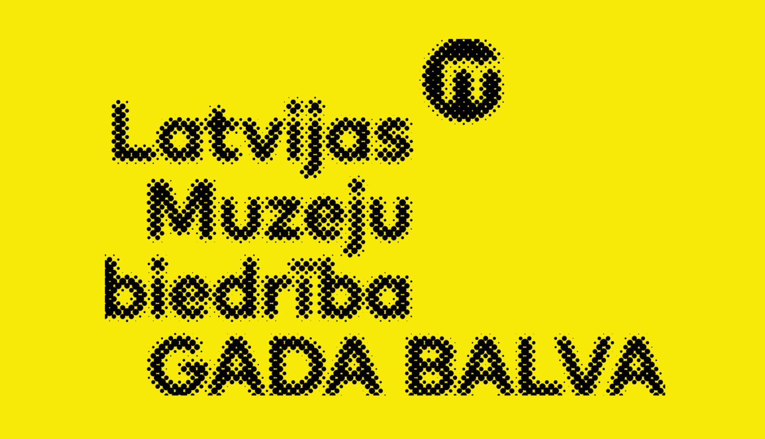 Latvijas muzeju biedrības Gada balvas 2021 vizuālais materiāls