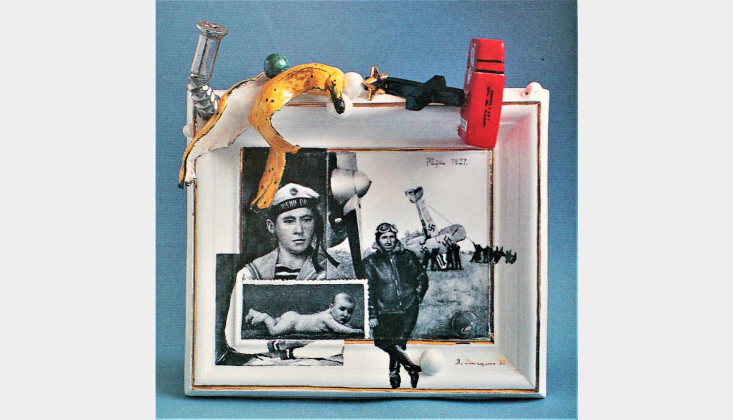 Juris Bergins. Pašportrets ar vectēviem