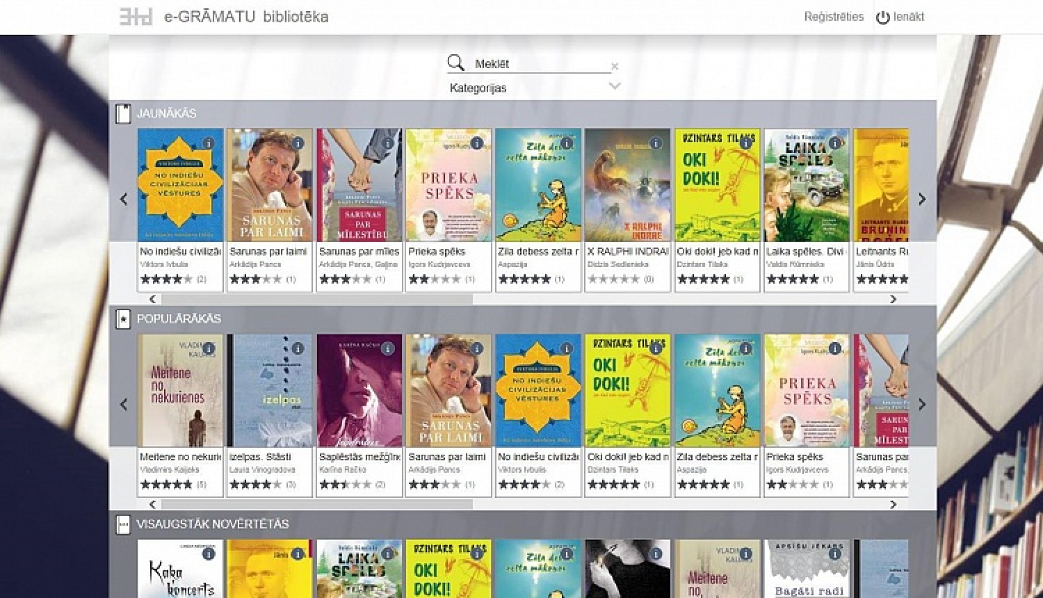 Latvijas publisko bibliotēku lasītājiem jauna iespēja – bez maksas lasīt e-grāmatas tiešsaistē mobilajā ierīcē vai datorā