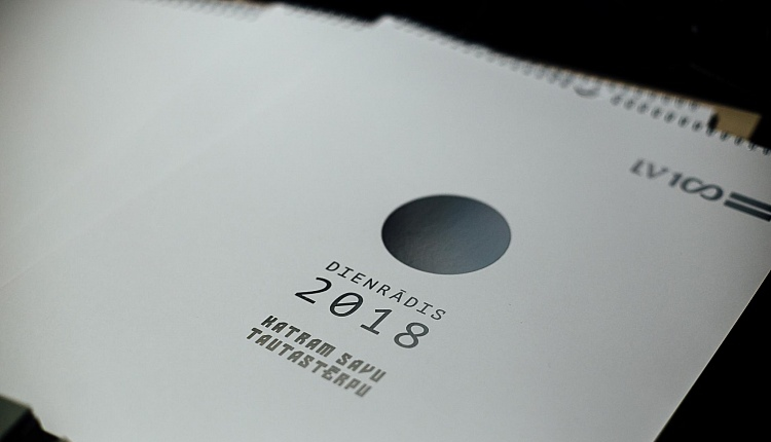 Tapis ''Katram savu tautastērpu'' kalendārs un plānotājs 2018. gadam