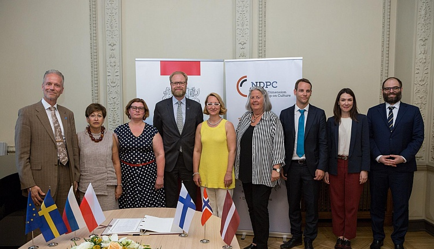 6 valstis noslēdz vienošanos Ziemeļu Dimensijas Kultūras partnerības sekretariāta izveidei