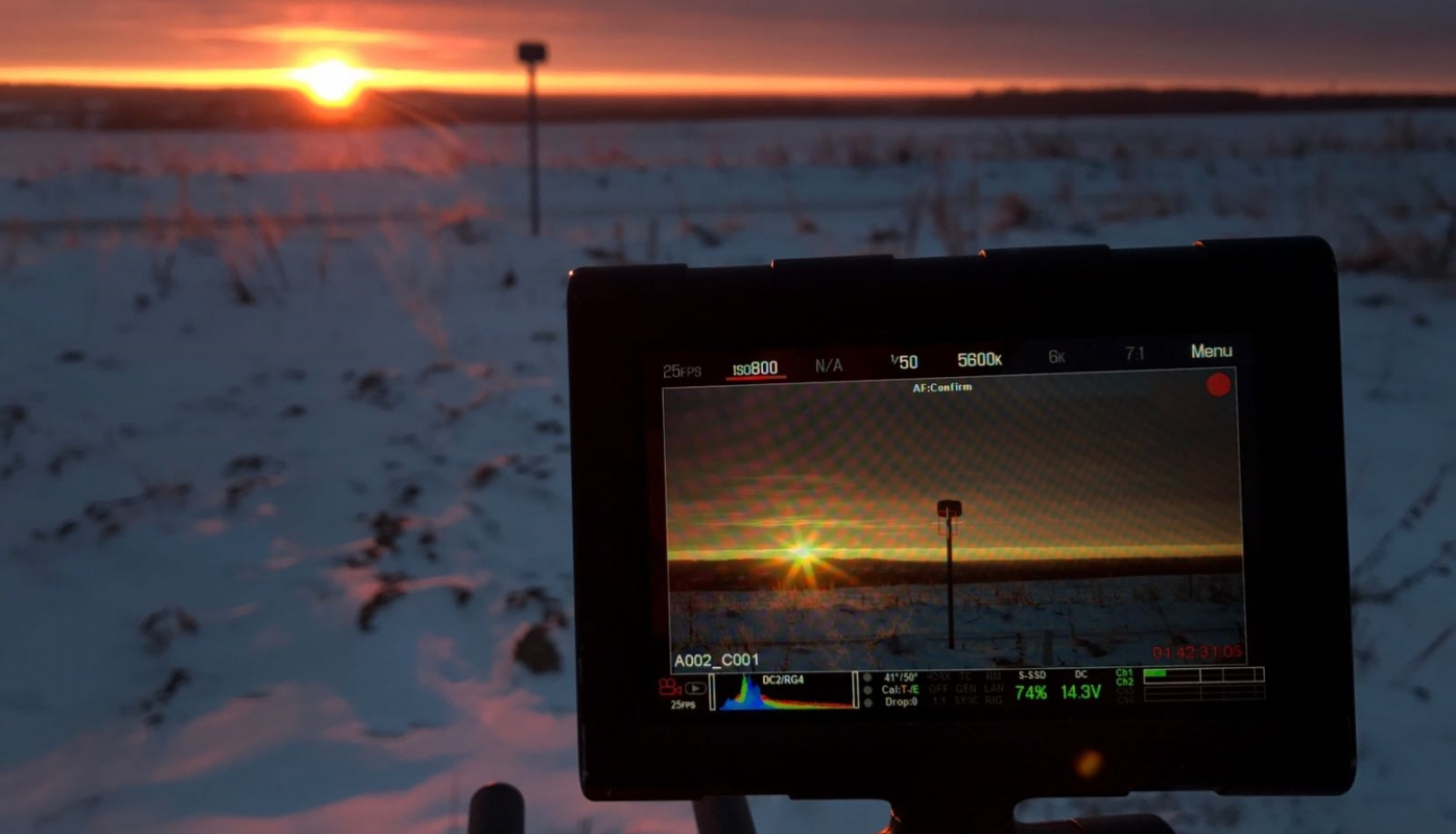 Filmēšanas process