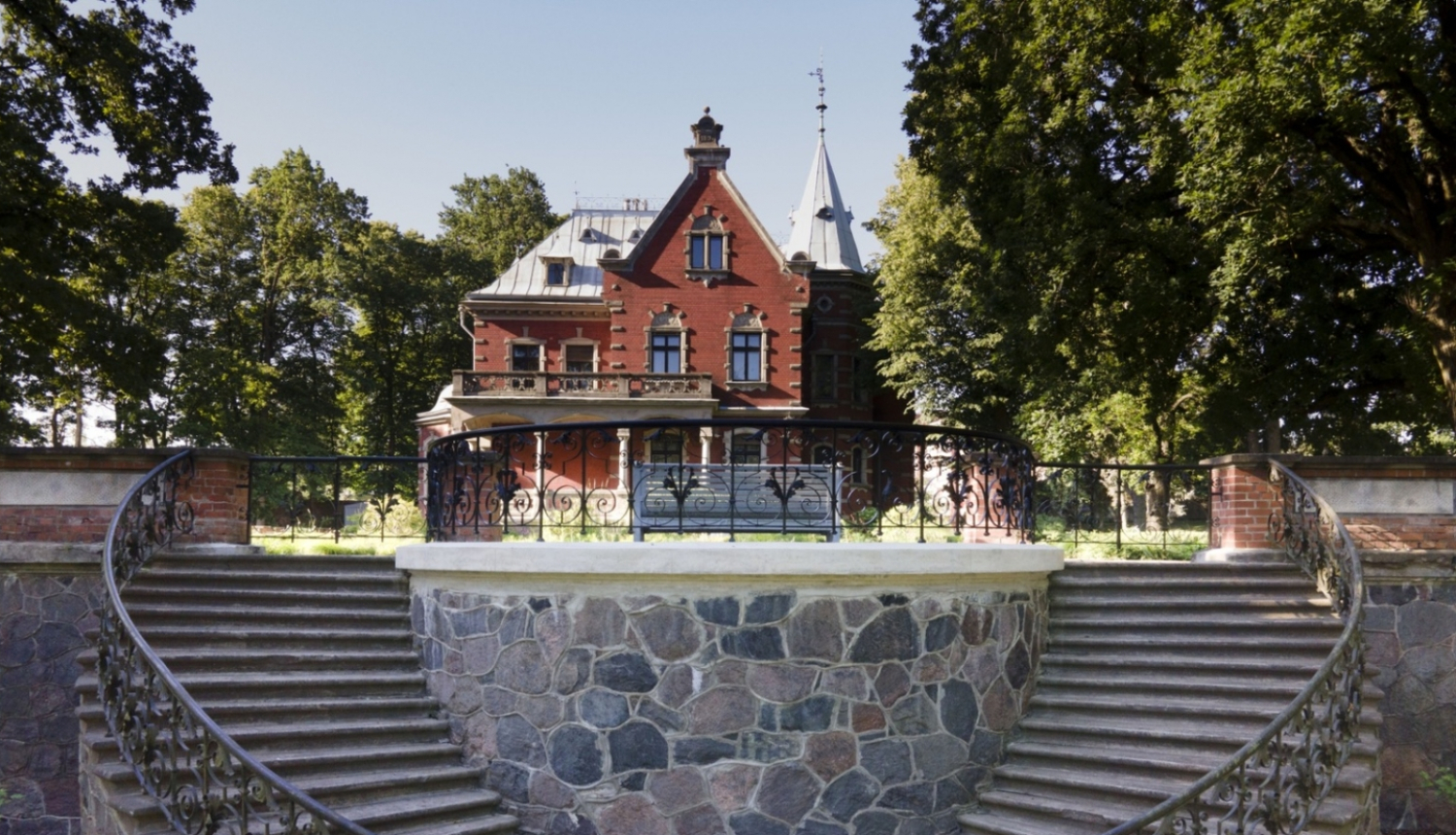 Latvijas Nacionālā vēstures muzeja nodaļas "Dauderi" kāpnes, foto: Jānis Puķītis, LNVM.