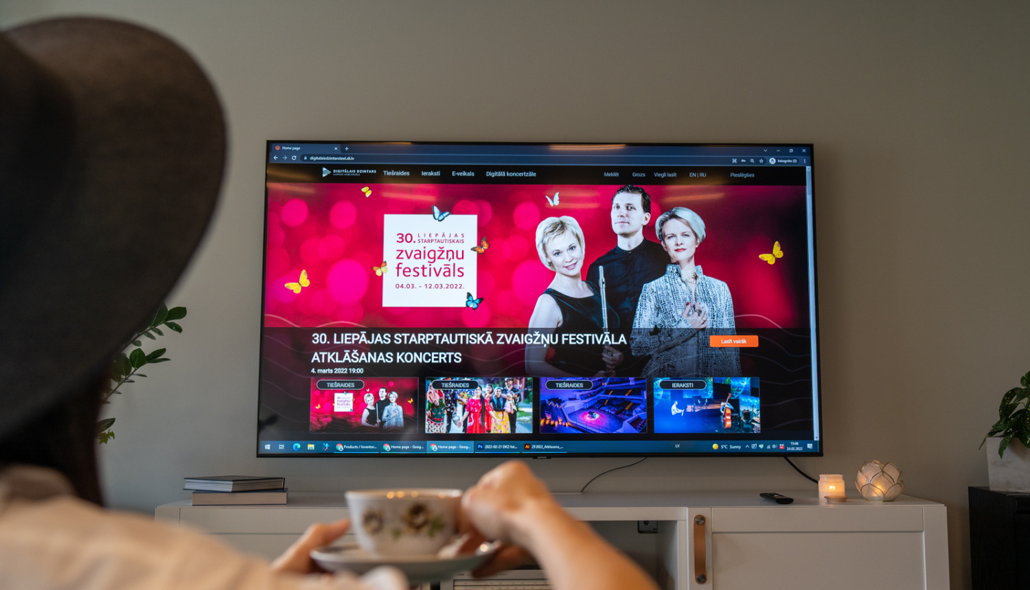 Liepājas koncertzāles “Lielais dzintars” vizuālais materiāls