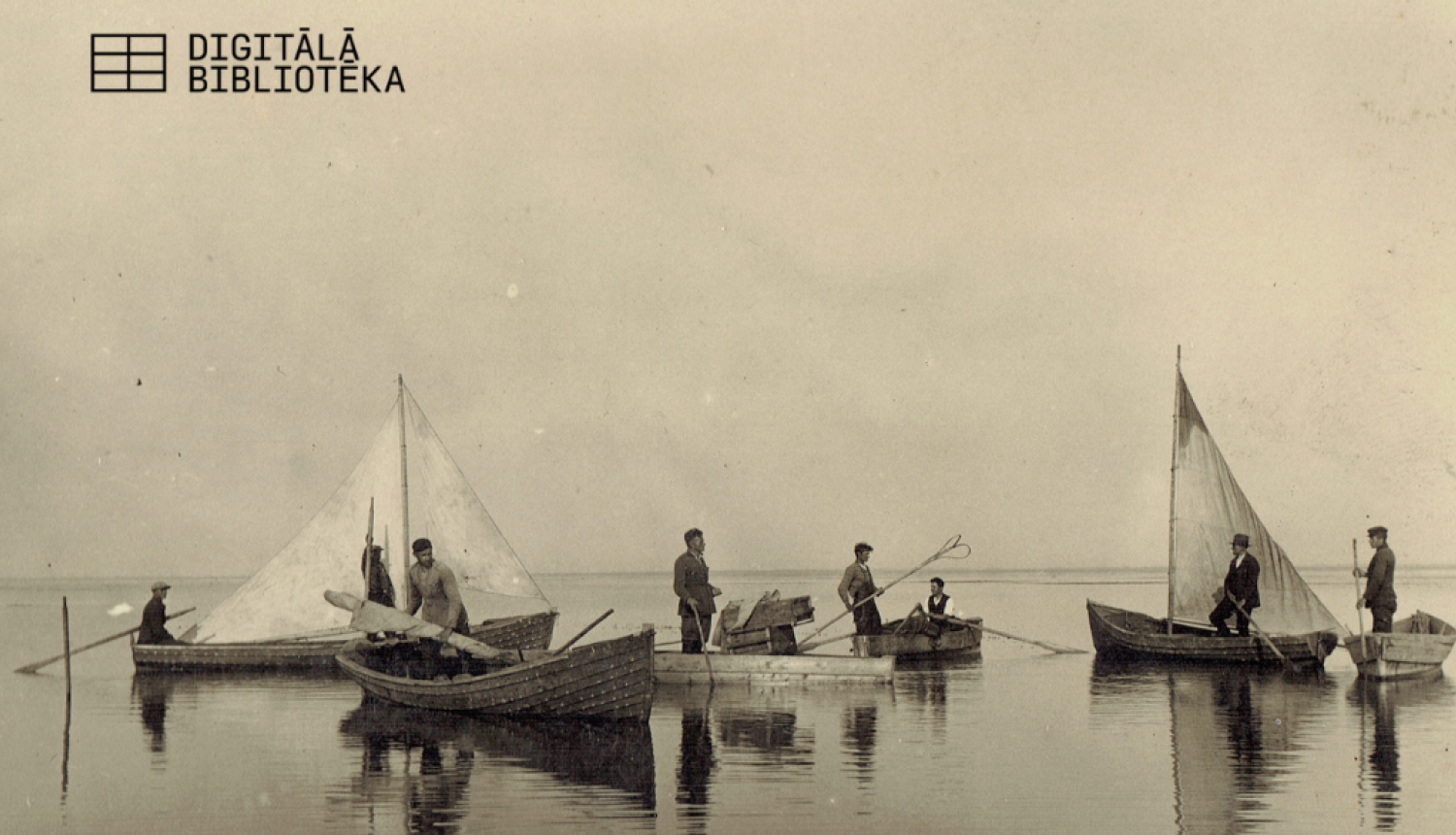 Digitālās bibliotēkas vietnes vizuālais materiāls