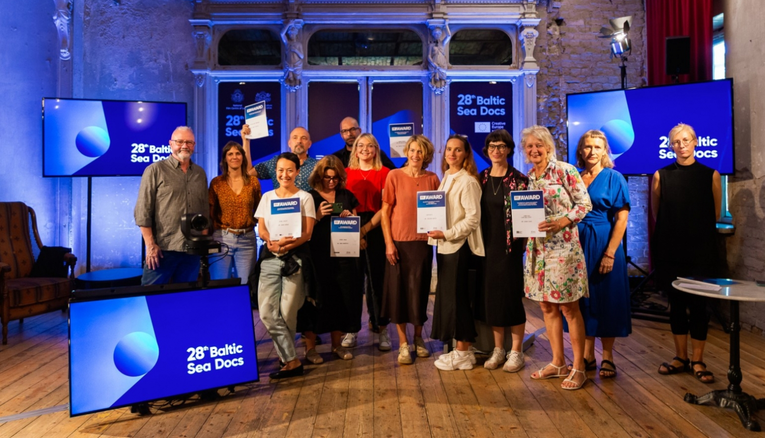 Dokumentālo filmu foruma balvu pasniegšana, foto: Agnese Zeltiņa