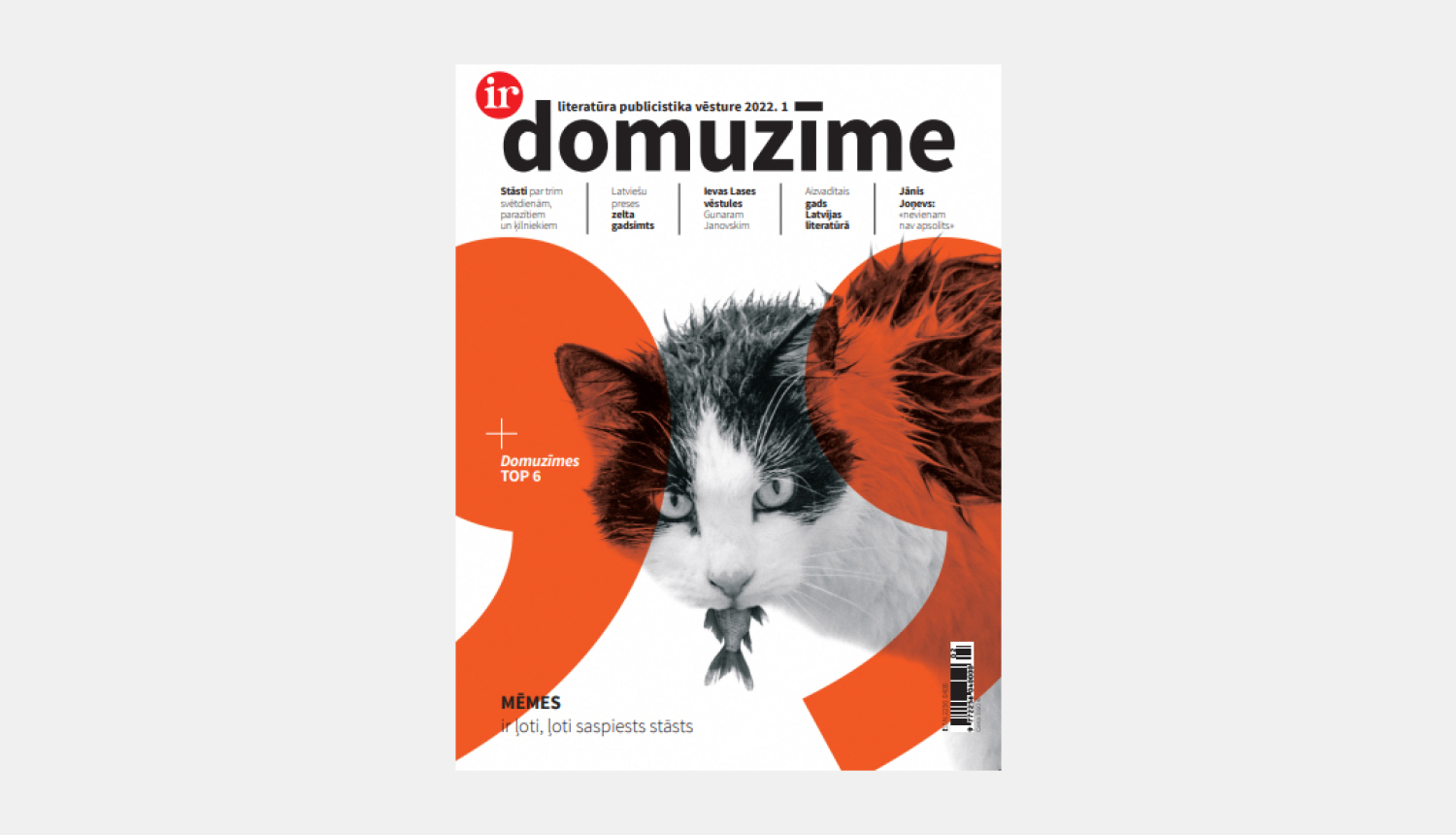 Žurnāla "Domuzīme" vāka foto