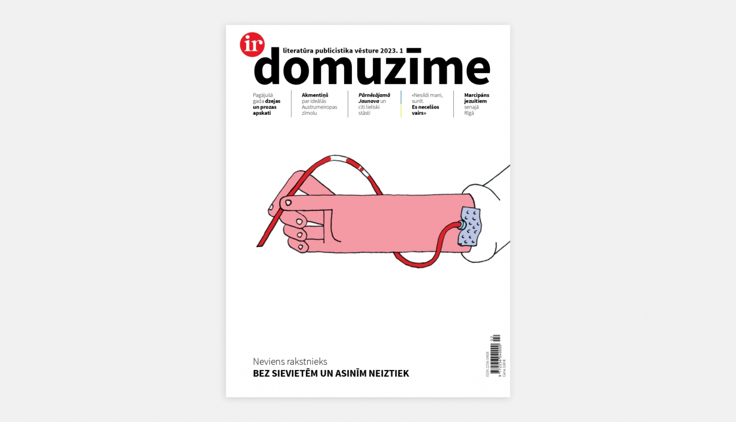 Žurnāla "Domuzīme" vāka foto