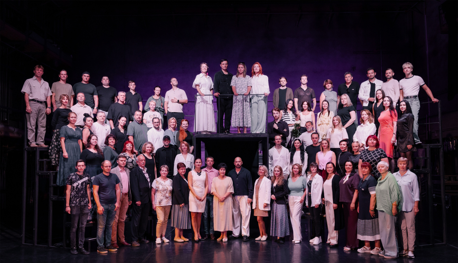 Daugavpils teātra kolektīvs, foto: Džeina Saulīte