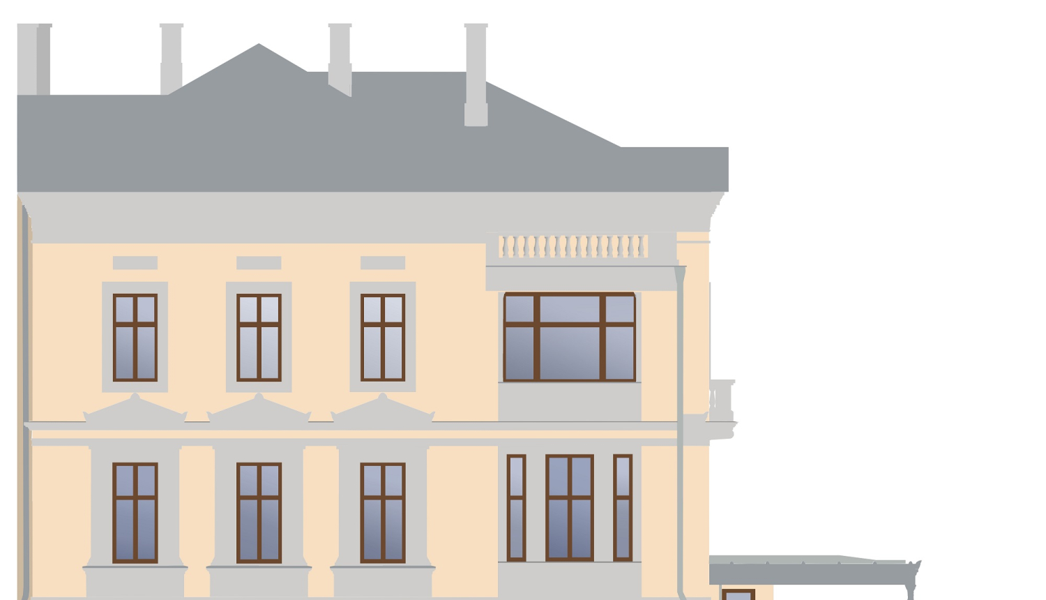 VNĪ: sākta arhitektoniski un vēsturiski nozīmīgās Kultūras ministrijas ēkas fasādes atjaunošana