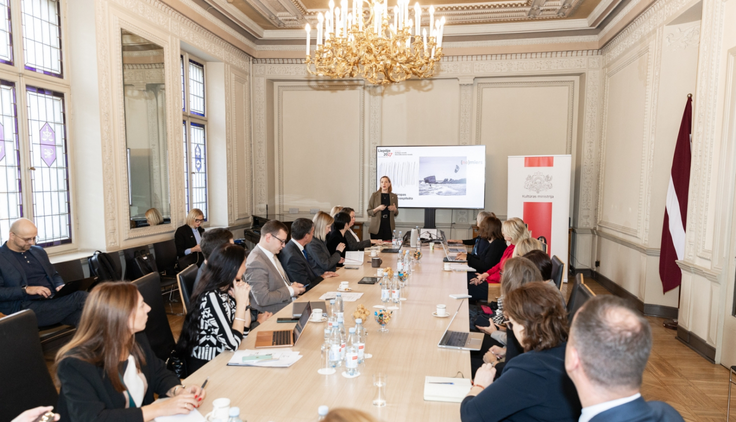 Eiropas Kultūras galvaspilsētas 2027 – Liepājas norišu plānošanas pārraudzības padomes sēde, foto: Oskars Artūrs Upenieks / Kultūras ministrija