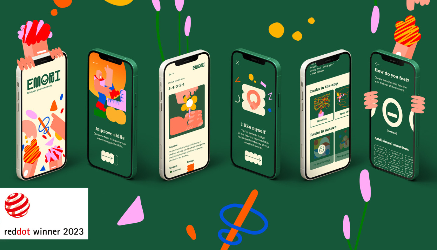 Emociju regulēšanas lietotne "EMORI"
