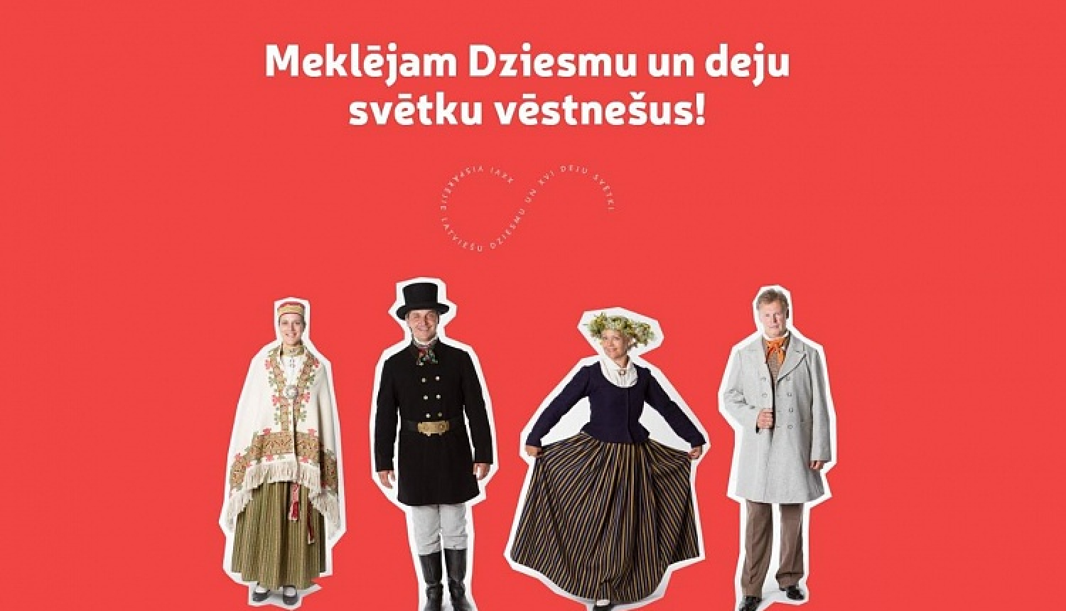 Meklē Dziesmu un deju svētku vēstnešus Rīgā un reģionos