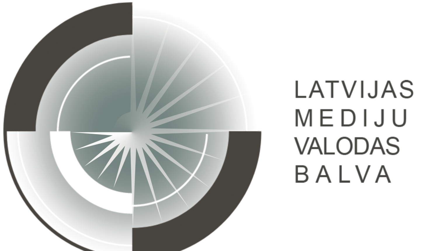 Attēls ar tekstu: Latvijas mediju valodas balva