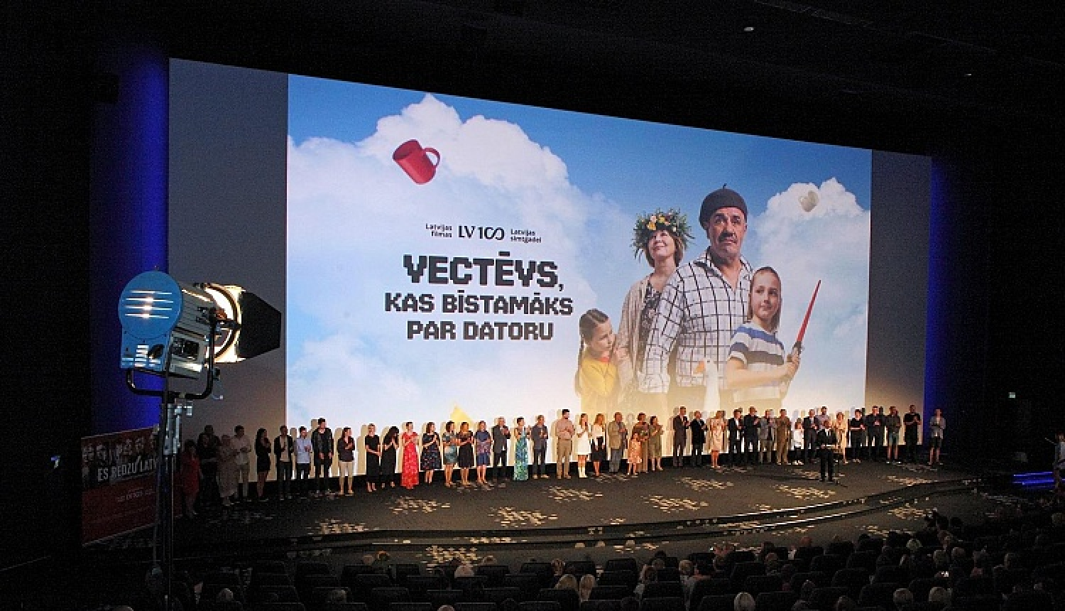 Nosvinēta pirmās Simtgades filmas pirmizrāde