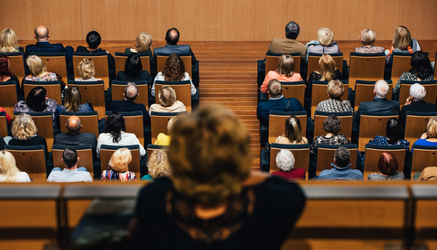 Skatītāji teātrī