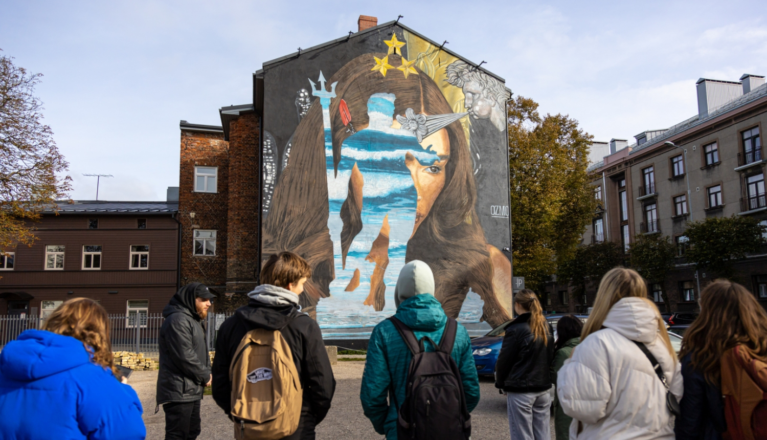 starptautiskas sabiedriskās zinātnes iniciatīvas “From Sea to Street’’ vizuālais materiāls