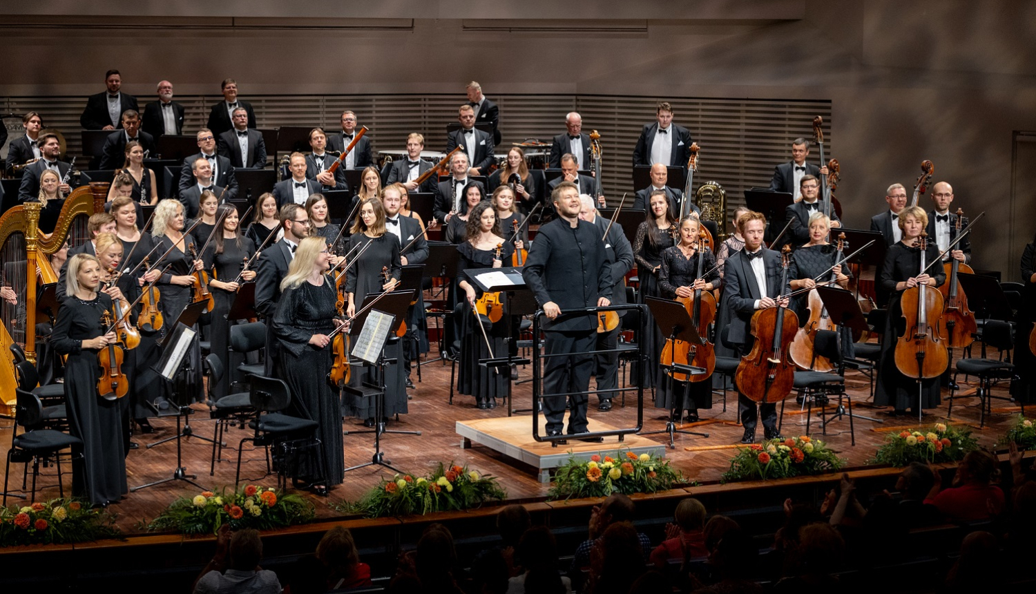 Liepājas simfoniskais orķestris, foto: Jānis Vecbrālis.