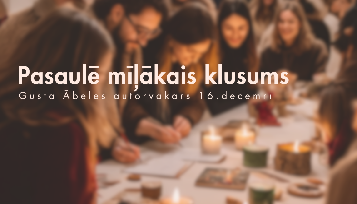 Attēls ar tekstu: Pasaulē mīļākais klusums