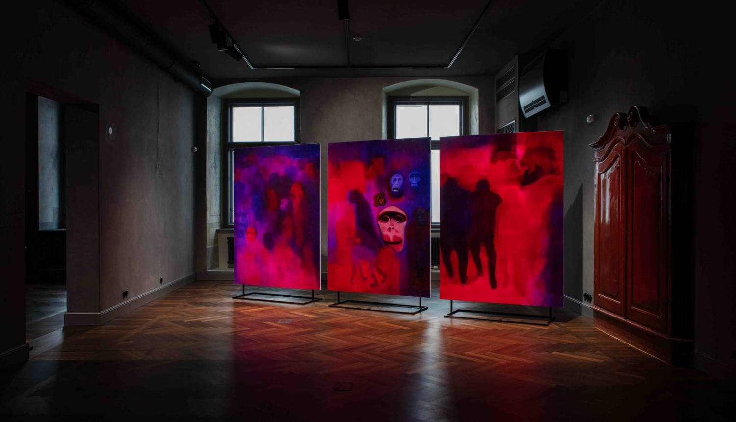 Helēnas Heinrihsones personālizstādes “Klejotāji” vizuālais materiāls