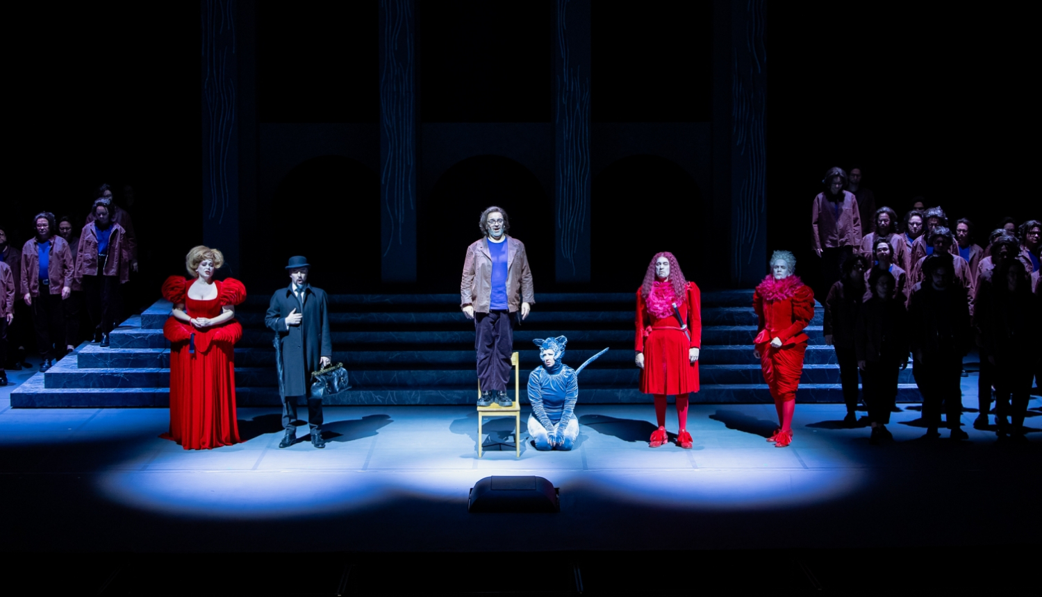 Žaka Ofenbaha operas Hofmaņa stāsti pirmizrāde Latvijas Nacionālajā operā, foto: Agnese Zeltiņa