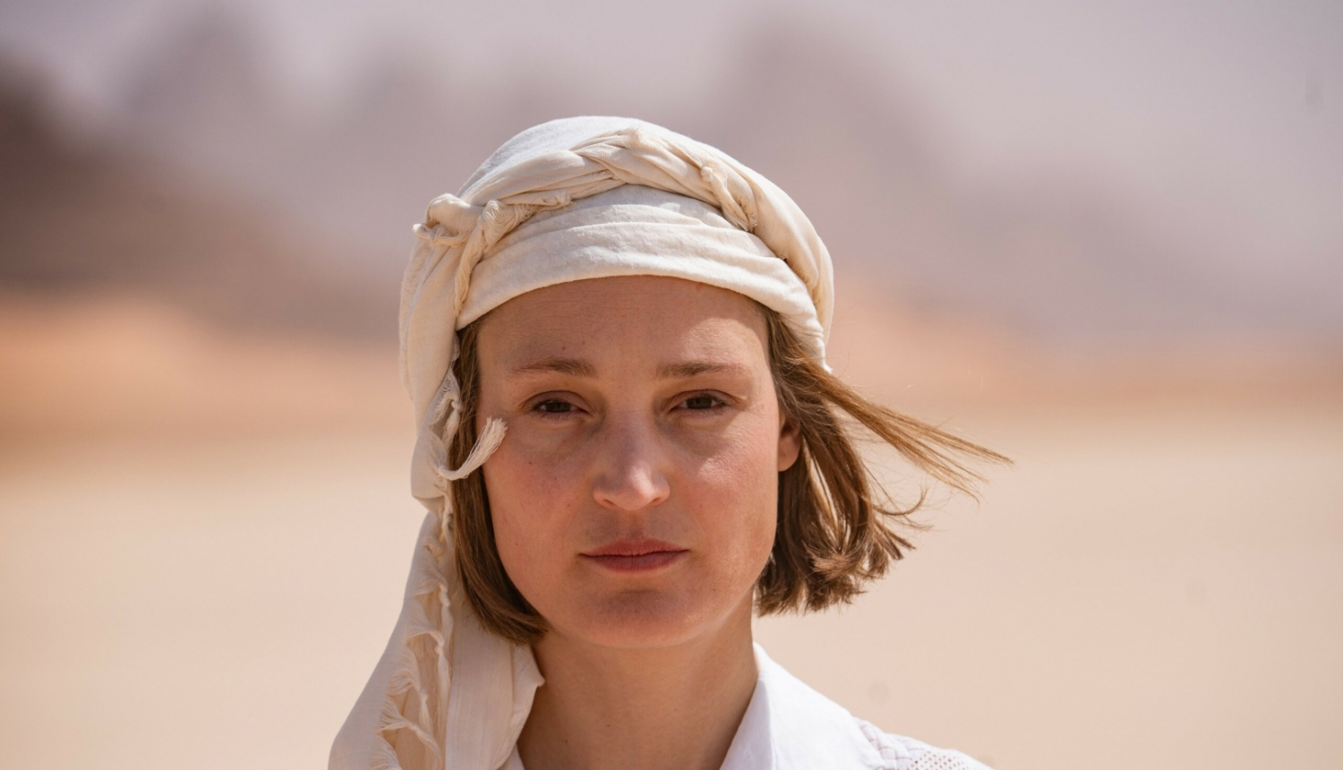 Kadrs no filmas “Ingeborga Bahmane – ceļojums tuksnesī” (Ingeborg Bachmann – Journey into the Desert, 2023)