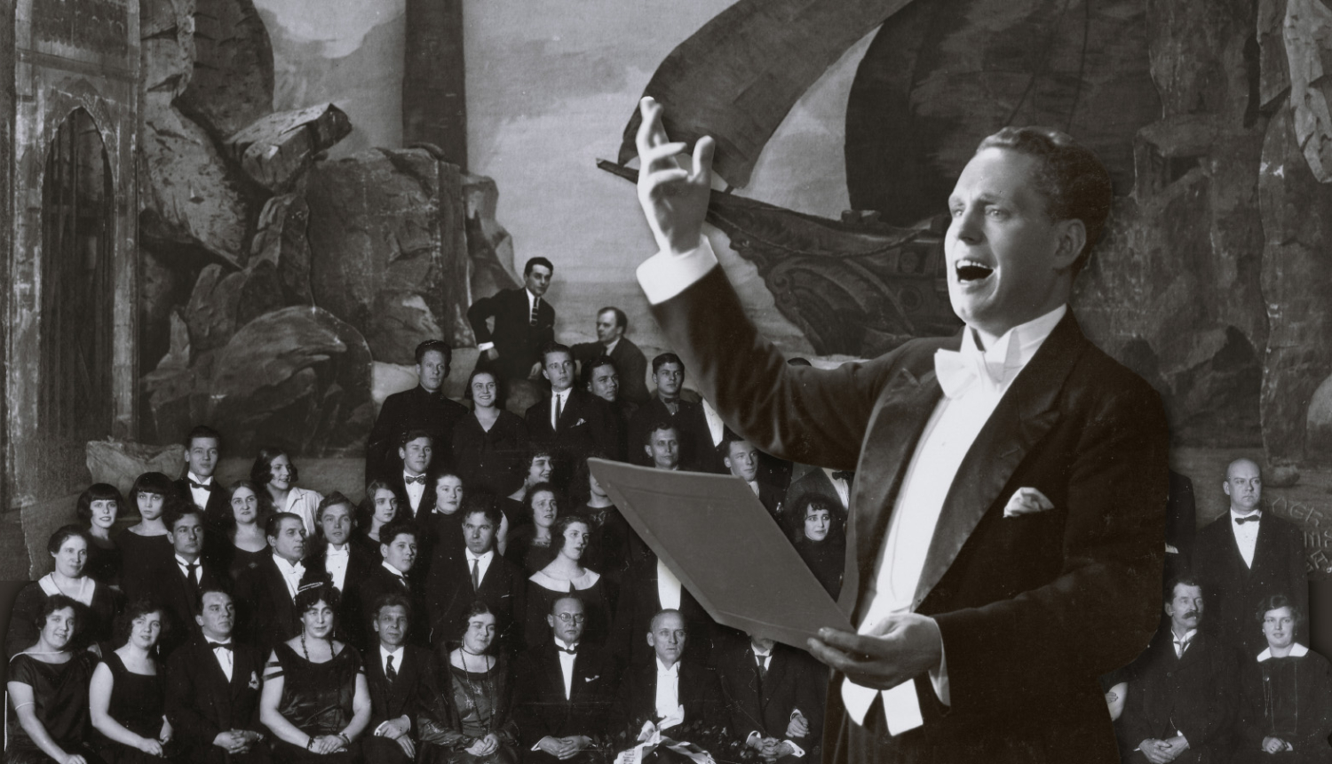 Izstādes “Liepājas operai – 100” vizuālais materiāls