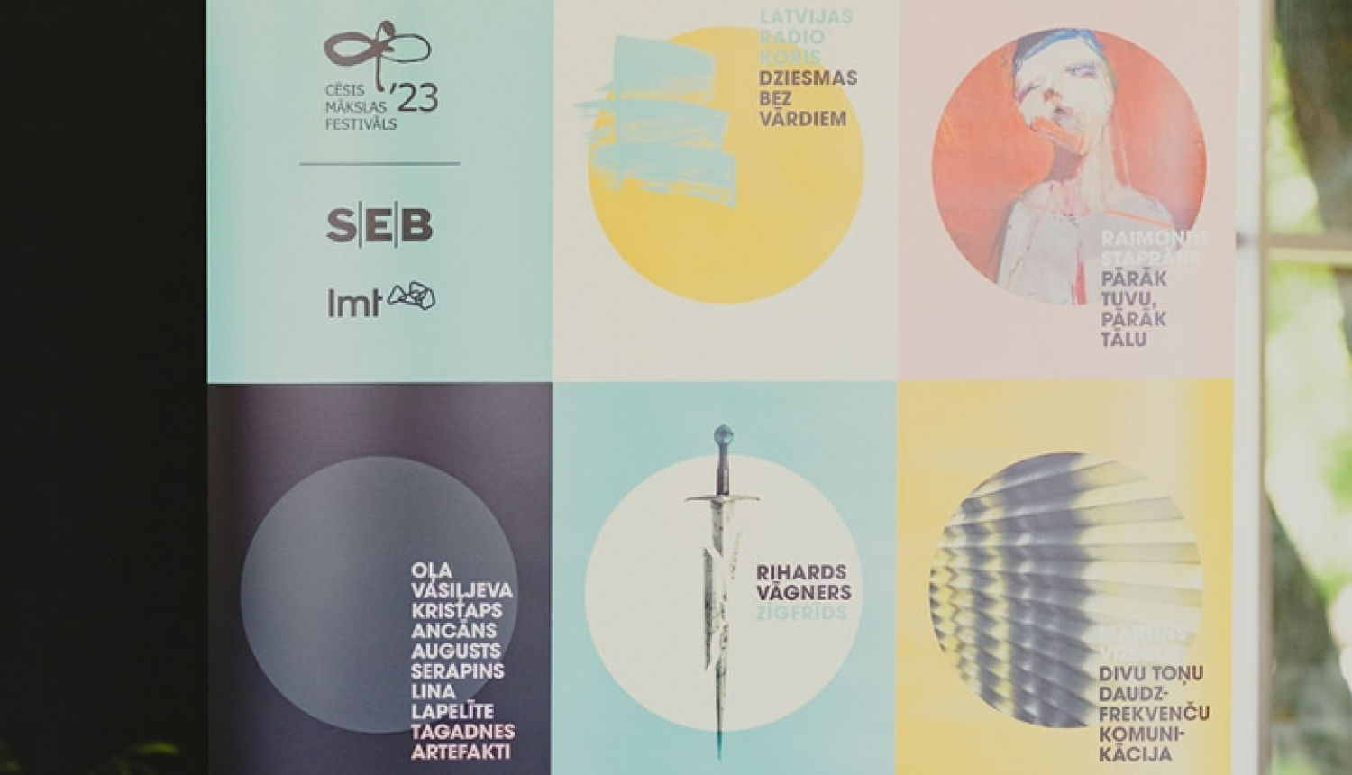 Cēsu Mākslas festivāla plakāts