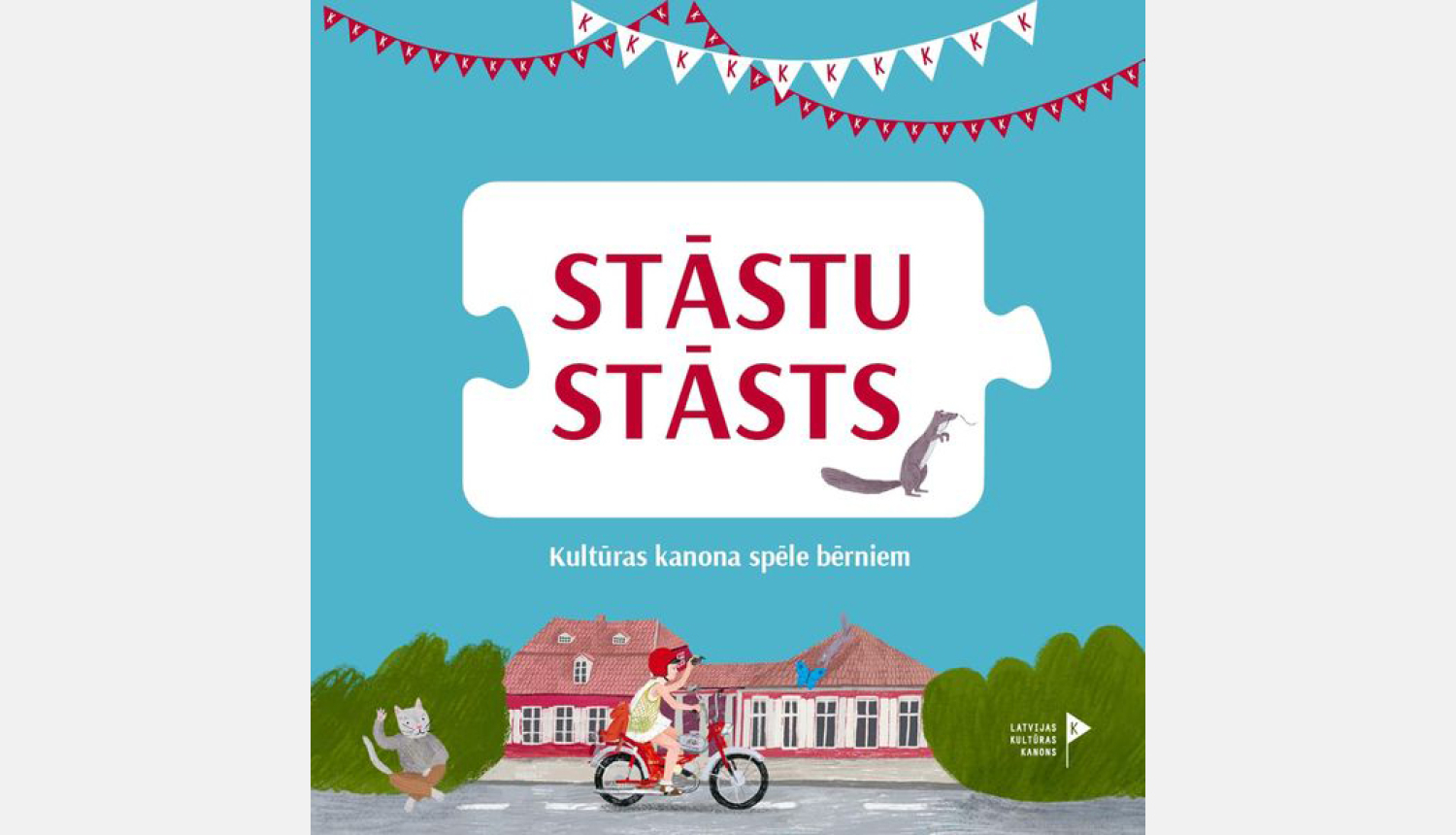 Latvijas kultūras kanona stāstu puzle bērniem “Stāstu stāsts”