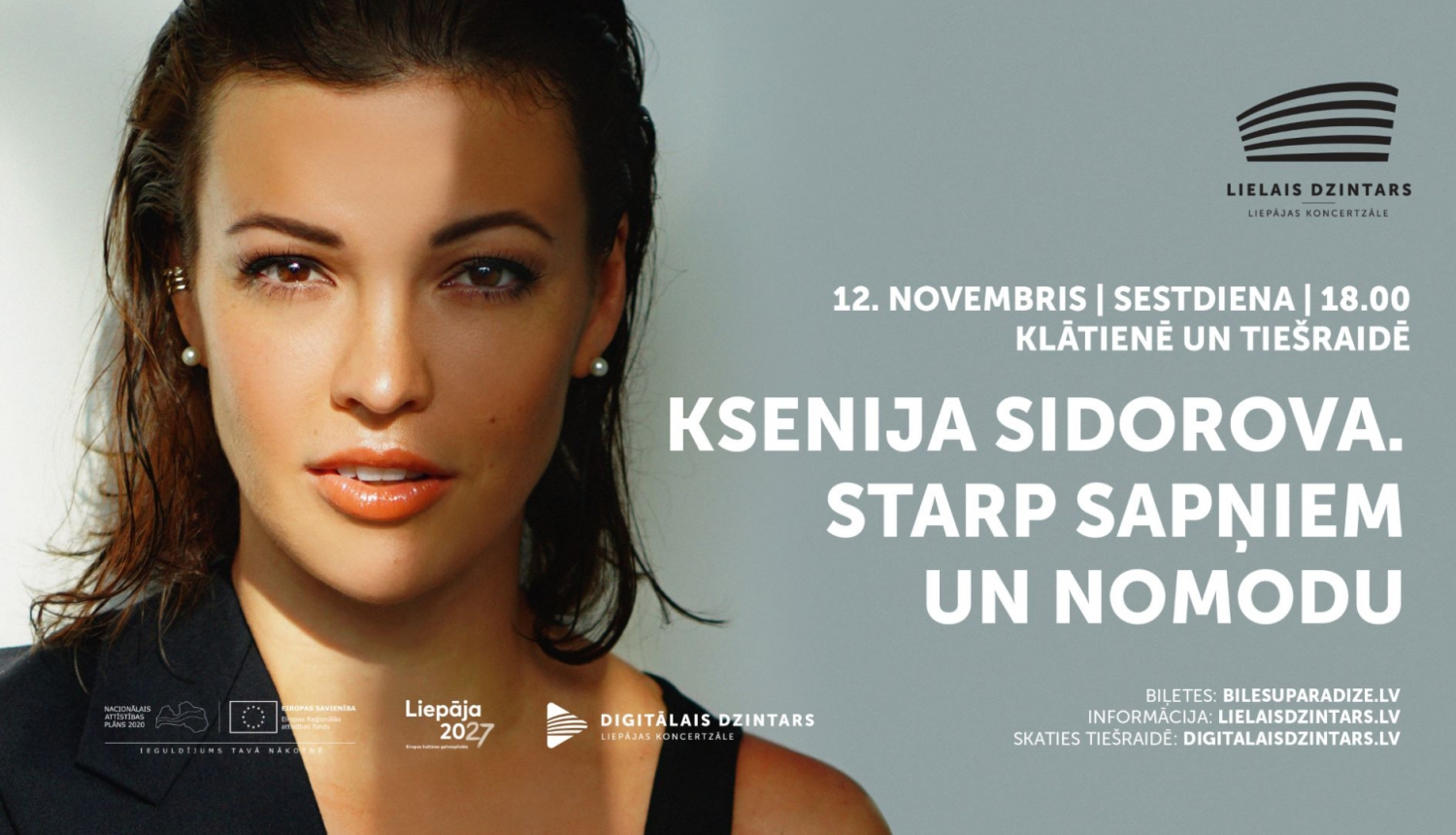 Akordeoniste Ksenija Sidorova 