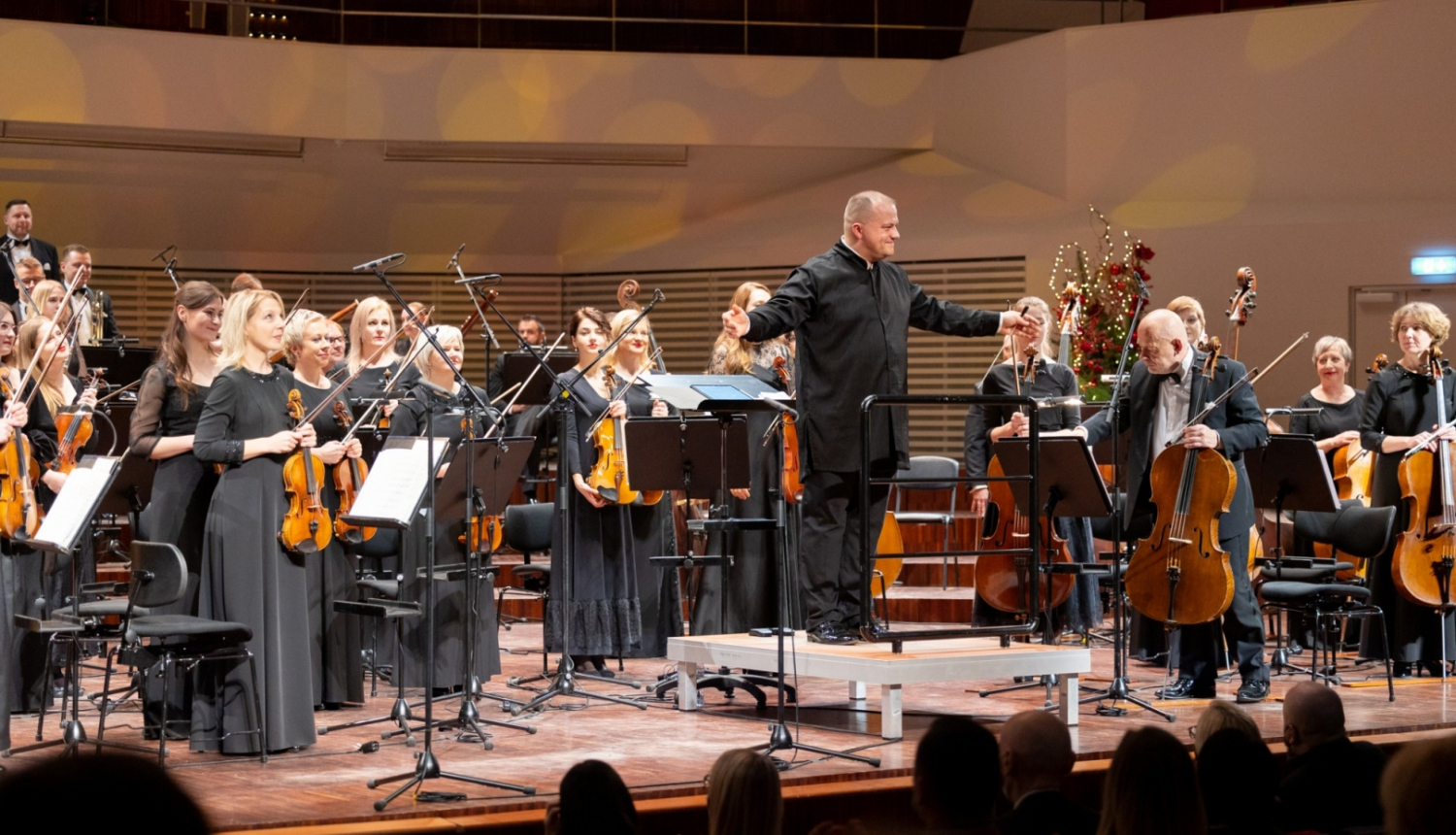 Liepājas simfoniskais orķestris, foto: Jānis Vecbrālis.