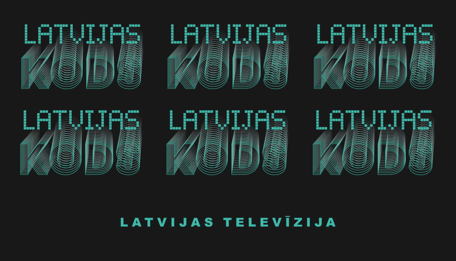 Latvijas Televīzijas (LTV) dokumentālo īsfilmu konkursa “Latvijas kods. Latvija šodien” vizuālais materiāls