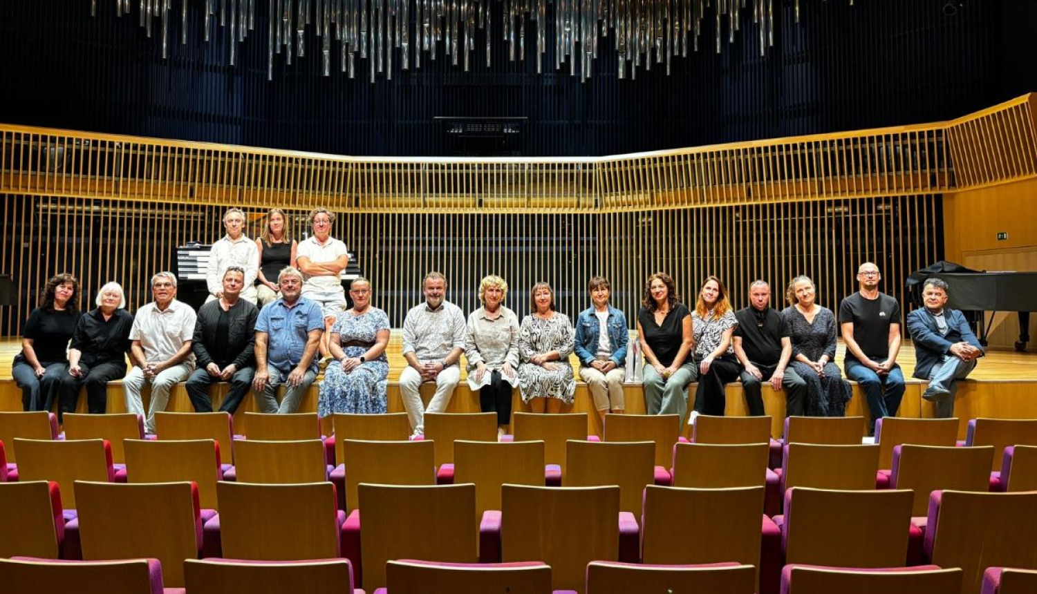 Latvijas koru diriģentu plenērs Ventspilī - kopbilde