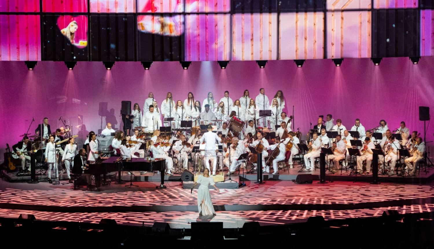 Koncerta vizuālais materiāls