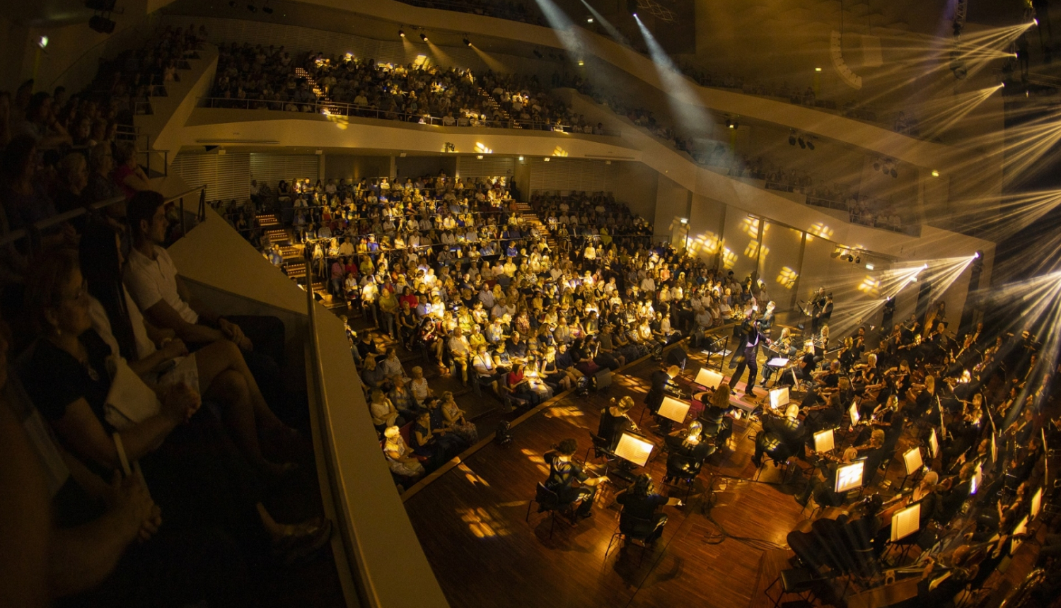 Liepājas simfoniskais orķestris, foto: Jānis Vecbrālis.
