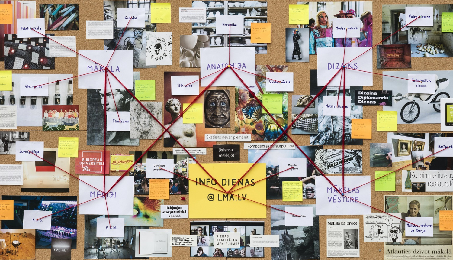 LMA info dienu vizuālais materiāls