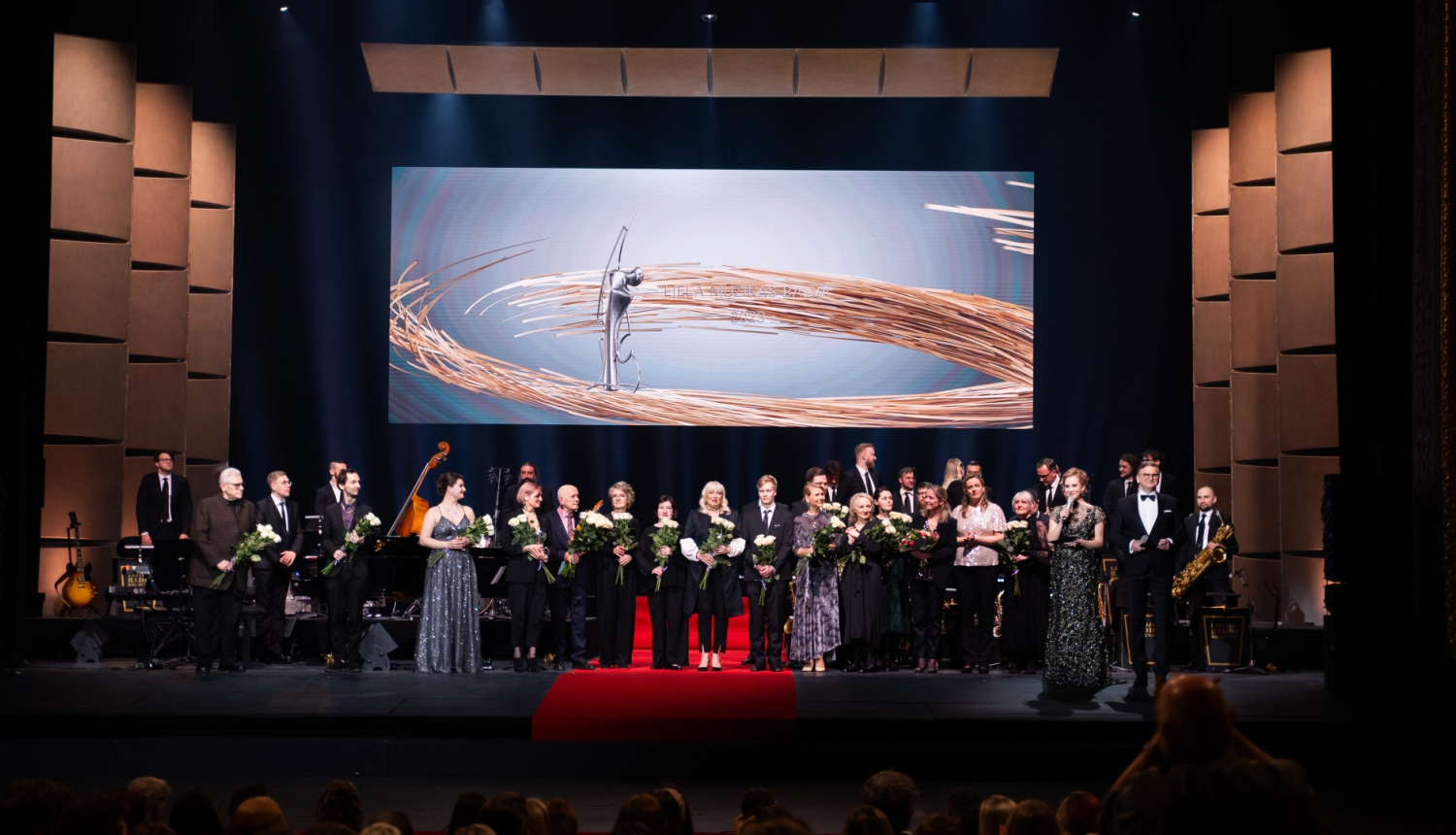 Lielās mūzikas balvas 2023 ceremonija, foto: Kaspars Balamovskis