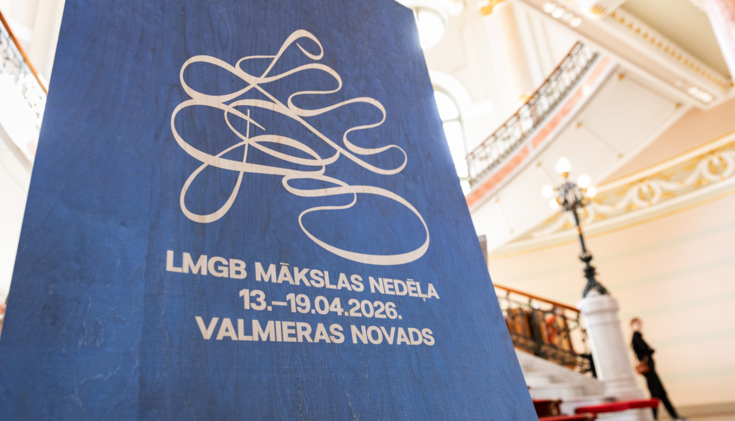 LMGB Mākslas nedēļas preses konference Latvijas Nacionālajā mākslas muzejā