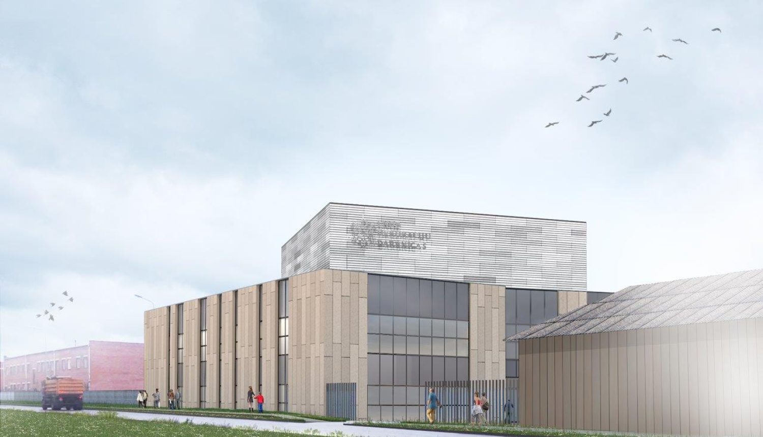 Latvijas Nacionālās operas un baleta kompleksa vizualizācija