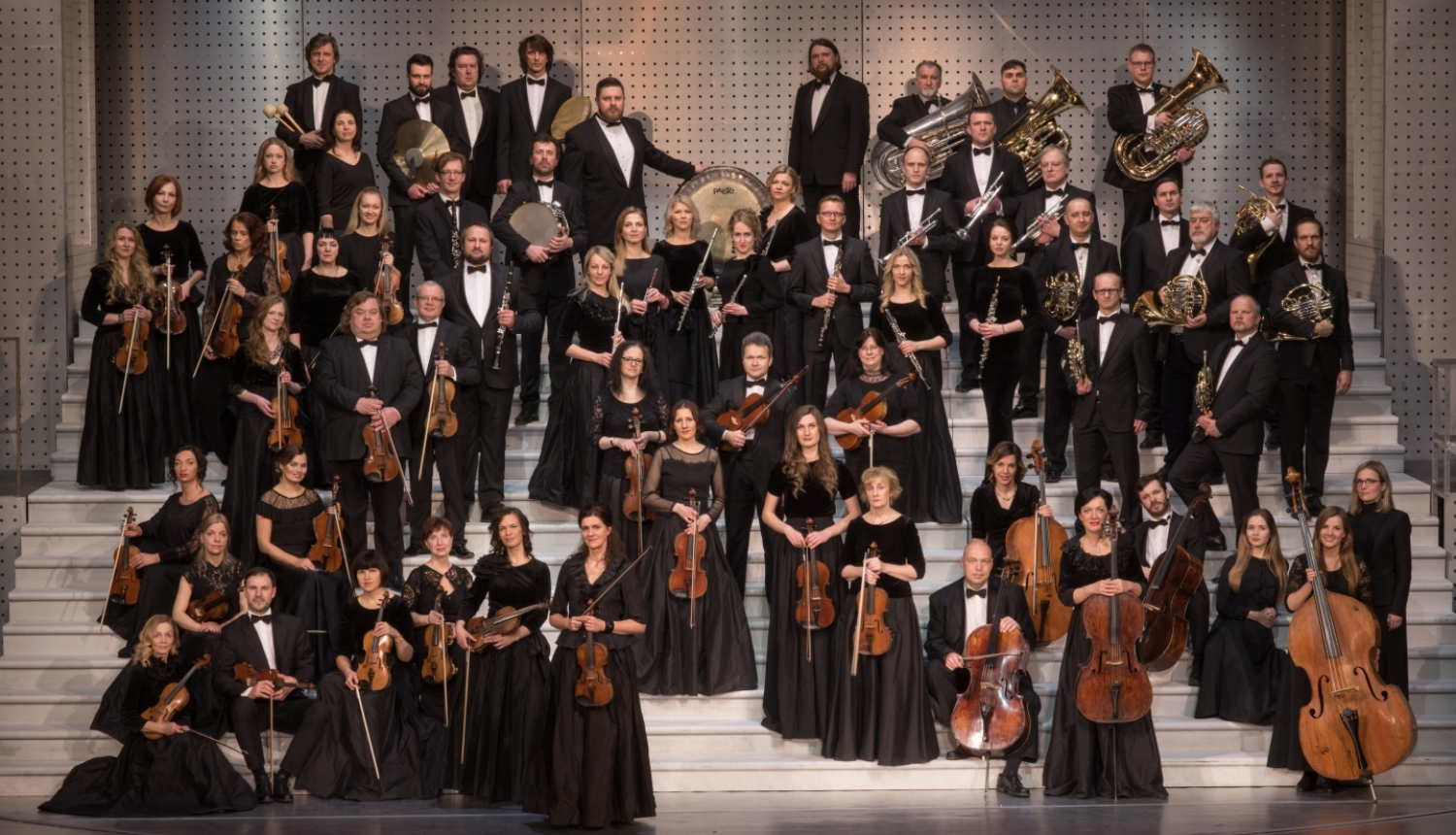 Latvijas Nacionālās operas simfoniskais orķestris, foto: Jānis Deinats.