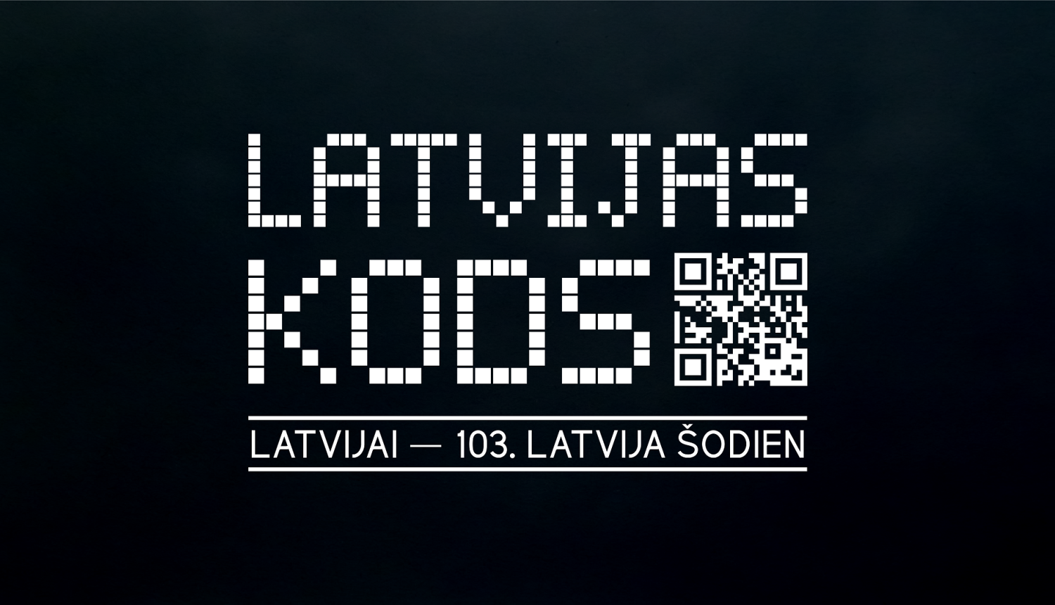 Projekta “Latvijas kods. Latvija šodien” vizuālā identitāte